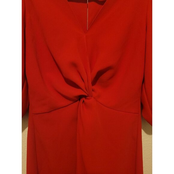Amanda Uprichard Red Dress Women Size Small Timeless Classic Romantic - Picture 5 of 9